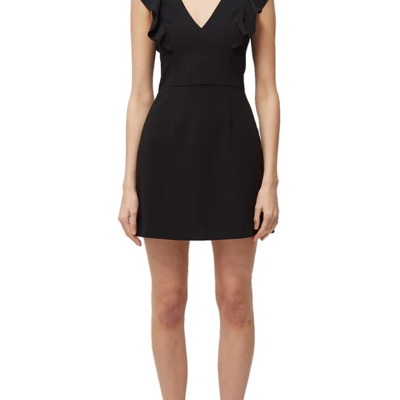 French Connection Whisper Dress (Black) - Picture 7 of 7